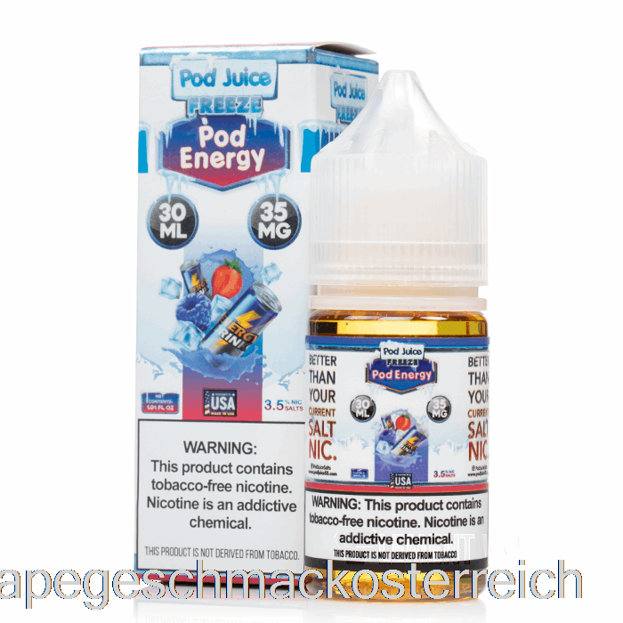 Pod Energy Einfrieren – Pod-Saft – 30 Ml, 35 Mg Vape-Geschmack